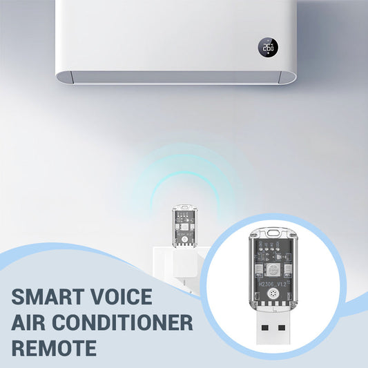 📱💡 Télécommande USB intelligente climatiseur, contrôle vocal appli, lumière ambiante 7 couleurs