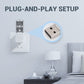 📱💡 Télécommande USB intelligente climatiseur, contrôle vocal appli, lumière ambiante 7 couleurs