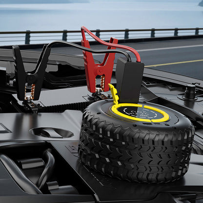 🚗 2‑en‑1 Aide‑démarrage + Gonfleur de pneus portable ⚡ Puissant compact, urgence auto 🛠️ 🔥‑50% DE RÉDUCTION ! Fiable pour tous vos trajets ✨