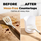 🔥‑50% OFFRE LIMITÉE 🍳 Porte‑couvercle repose‑cuillère multifonction, rangement pratique pour cuisine, évite les éclaboussures ✨
