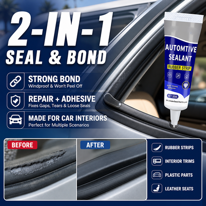 🚗Colle‑mastic automobile transparente ✨Souple, sans odeur, adhésif puissant pour joints caoutchouc voiture 🔧