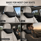 🚗Ensemble appui‑tête et coussin lombaire haut de gamme 💆Soutien ergonomique, confort pour longs trajets auto 💺