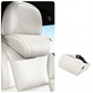 🚗Ensemble appui‑tête et coussin lombaire haut de gamme 💆Soutien ergonomique, confort pour longs trajets auto 💺