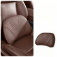 🚗Ensemble appui‑tête et coussin lombaire haut de gamme 💆Soutien ergonomique, confort pour longs trajets auto 💺