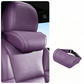 🚗Ensemble appui‑tête et coussin lombaire haut de gamme 💆Soutien ergonomique, confort pour longs trajets auto 💺