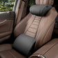 🚗Ensemble appui‑tête + coussin lombaire ergonomique ✨Confort optimal, soulage le dos pour trajets en voiture 💺