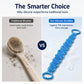🛁Brosse de dos en silicone longue 70 cm, gommage et massage, nettoyage facile sans effort✨