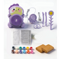 📢📢 50% de réduction ! ⏰🎡Tour à poterie électrique pour enfants, kit argile DIY, activité créative manuelle pour les petits✨