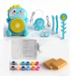 📢📢 50% de réduction ! ⏰🎡Tour à poterie électrique pour enfants, kit argile DIY, activité créative manuelle pour les petits✨