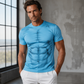 🔥‑50% DE RÉDUCTION👕 T‑shirt d’été à motif audacieux, matière aérée, look décontracté tendance pour toute la saison ☀️🛍️
