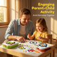 ✨PROMO FLASH‑50%🧩 Puzzle à piquets champignons 3D, jouet éducatif créatif, développe coordination et réflexion des tout‑petits 🍄💫