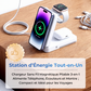 🔥‑50% PROMO FLASH🔋 Support de charge magnétique pliable 3‑en‑1, charge téléphone montre écouteurs, bureau voyage 📱⌚🎧