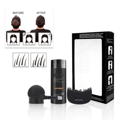 🔥‑50% PROMO FLASH💇‍♀️ Ensemble fibres capillaires pour cheveux clairsemés, masque les zones de calvitie instantanément ✨