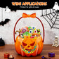 🔥‑50% PROMO FLASH🎃 Sacs surprises transparents citrouille Halloween, parfait pour bonbons, fêtes et décoration festive ✨🍬