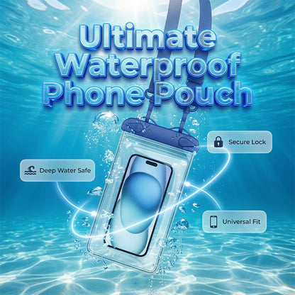 Pochette Imperméable IPX8 pour Téléphone avec Écran Tactile Sensible