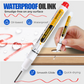 🔥‑50% PROMO FLASH✒️ Marqueur industriel pointe extra‑longue 20 mm, encre huile indélébile sans bouchon, multi‑surfaces atelier ✨🛠️
