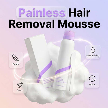 🔥‑50% DE RÉDUCTION🧴 Mousse épilatoire indolente à mousse dense, application simple, peau douce sans rougeur ni irritation ✨