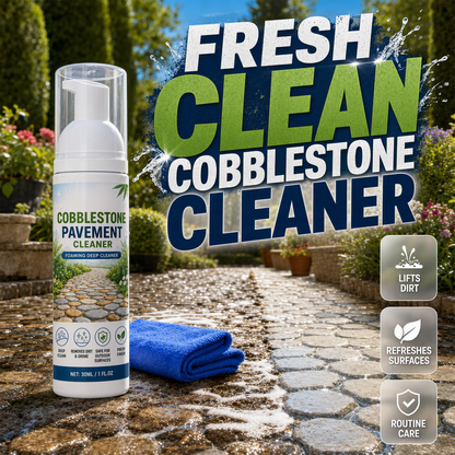 🔥‑50% PROMO FLASH🧹 Nettoyant pour pavés et galets, formule fraîche, élimine mousses et salissures pour extérieurs ✨🏡