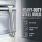 🔥-50% de réduction ! Grattoir 2-en-1 inox anti-givre 🧽 Multi-surfaces, retire graisse, rouille et résidus tenaces ✨