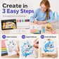 🎨 Kit de peinture mousse gonflante pour enfants ✨ Créations 3D amusantes, sûr et créatif ⚡‑50% DE RÉDUCTION ! Idéal pour les loisirs créatifs 🖌️