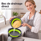 💧✨-50% Égouttoir pliable avec base de vidange, lave et égoutte facilement fruits et légumes 🍓