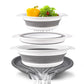 💧✨-50% Égouttoir pliable avec base de vidange, lave et égoutte facilement fruits et légumes 🍓