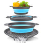 💧✨-50% Égouttoir pliable avec base de vidange, lave et égoutte facilement fruits et légumes 🍓