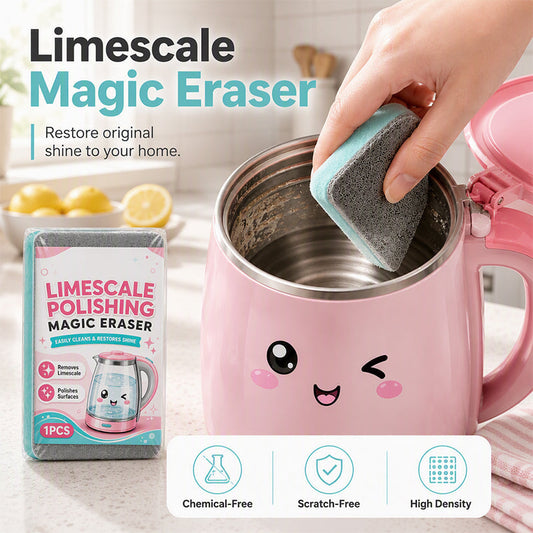 🧽50 % de réduction ! Éponge « Magic Eraser » anti-calcaire — Tampon à récurer sans produits chimiques, éponge de nettoyage haute densité qui ne raye pas, pour bouilloires, éviers et taches d'eau dur
