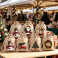 🎅🎁 -50% ! 🎄Sacs Cadeaux de Noël à Cordon – Imprimés Festifs & Tissu Durable pour Emballage Chic et Réutilisable.