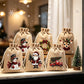 🎅🎁 -50% ! 🎄Sacs Cadeaux de Noël à Cordon – Imprimés Festifs & Tissu Durable pour Emballage Chic et Réutilisable.