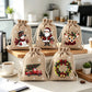 🎅🎁 -50% ! 🎄Sacs Cadeaux de Noël à Cordon – Imprimés Festifs & Tissu Durable pour Emballage Chic et Réutilisable.
