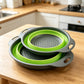 🔥PROMO FLASH ‑50%🔥 Panier égouttoir de cuisine pliable 🥦 Gain de place, résistant, parfait pour rincer fruits et légumes au quotidien ✨