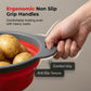 🔥PROMO FLASH ‑50%🔥 Panier égouttoir de cuisine pliable 🥦 Gain de place, résistant, parfait pour rincer fruits et légumes au quotidien ✨