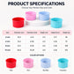 🍰 Moule à gâteau rond en silicone qualité alimentaire ✨ Anti‑adhérent, résistant à la chaleur ⚡‑50% DE RÉDUCTION ! Idéal pour vos pâtisseries maison🧁