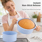🍰 Moule à gâteau rond en silicone qualité alimentaire ✨ Anti‑adhérent, résistant à la chaleur ⚡‑50% DE RÉDUCTION ! Idéal pour vos pâtisseries maison🧁