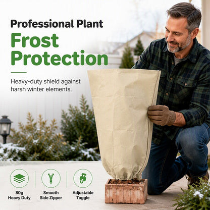 ✨‑50% OFF✨ Housse de protection anti-déchirement pour plantes 🌱 Isolation thermique, simple à poser pour protéger le jardin 🏡