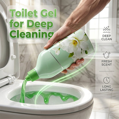 🔥‑50% Réduction ! Gel nettoyant pour cuvette de toilettes 🚽 Nettoyage en profondeur, élimine le tartre et les mauvaises odeurs ✨