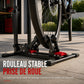 🚲🅿️ Support de Stationnement au Sol pour Vélo Pliable – Double Colonne en U, Hauteur Réglable et Compatible VTT
