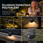🔥‑50% Réduction !🛒✨ Lampes solaires murales pour gouttières ☀️ LED étanches extérieur, parfait pour jardin et clôture ✨