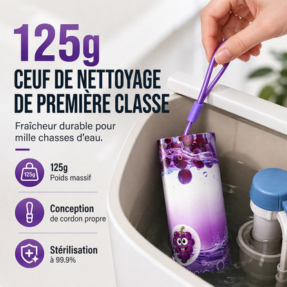 Nettoyant automatique pour cuvette de toilettes