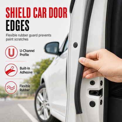 🔥‑50% de réduction ! Bande protection portière auto 🛡️ Anti-rayures & anti-bosses, pose simple, universelle pour toutes voitures ✨