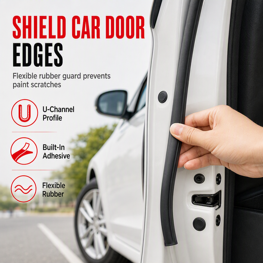 🔥‑50% de réduction ! Bande protection portière auto 🛡️ Anti-rayures & anti-bosses, pose simple, universelle pour toutes voitures ✨