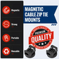 🔥‑50% de réduction ! Supports de colliers de serrage magnétiques robustes 🧲 Fixation forte, organisation des câbles, installation facile ✨