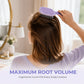 ✨‑50% OFF✨ Brosse à cheveux portable autonettoyante 🧳 Design ventilé, se plie pour le transport 💖