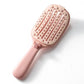 ✨‑50% OFF✨ Brosse à cheveux portable autonettoyante 🧳 Design ventilé, se plie pour le transport 💖