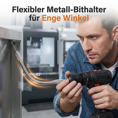 ⏰PROMO -50%🔩 Rallonge flexible perceuse/tournevis, outil indispensable pour tous vos projets de bricolage maison ✅