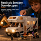 🔥‑50% de réduction ! Camping-car jouet interactif 🚐 Sons et lumières, poupée & accessoires, parfait pour enfants ✨