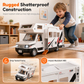 🔥‑50% de réduction ! Camping-car jouet interactif 🚐 Sons et lumières, poupée & accessoires, parfait pour enfants ✨