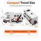 🔥‑50% de réduction ! Camping-car jouet interactif 🚐 Sons et lumières, poupée & accessoires, parfait pour enfants ✨