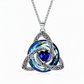 🔥PROMO -50%⏳ Collier femme pendentif nœud celtique ✨ Pierre de naissance, bijou symbolique et élégant pour tous les jours 💫